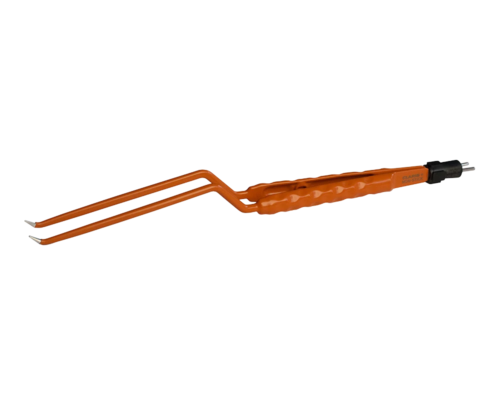 Bayonet Bipolar Forceps, Angled Up Tips