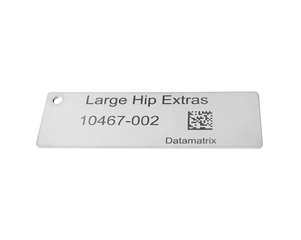 Wiggins Stainless Steel Tray ID Tags