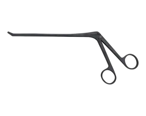 Wiggins Caspar pituitary rongeur with toothed cup jaws, angled up, 2mm, part 52-097-20B