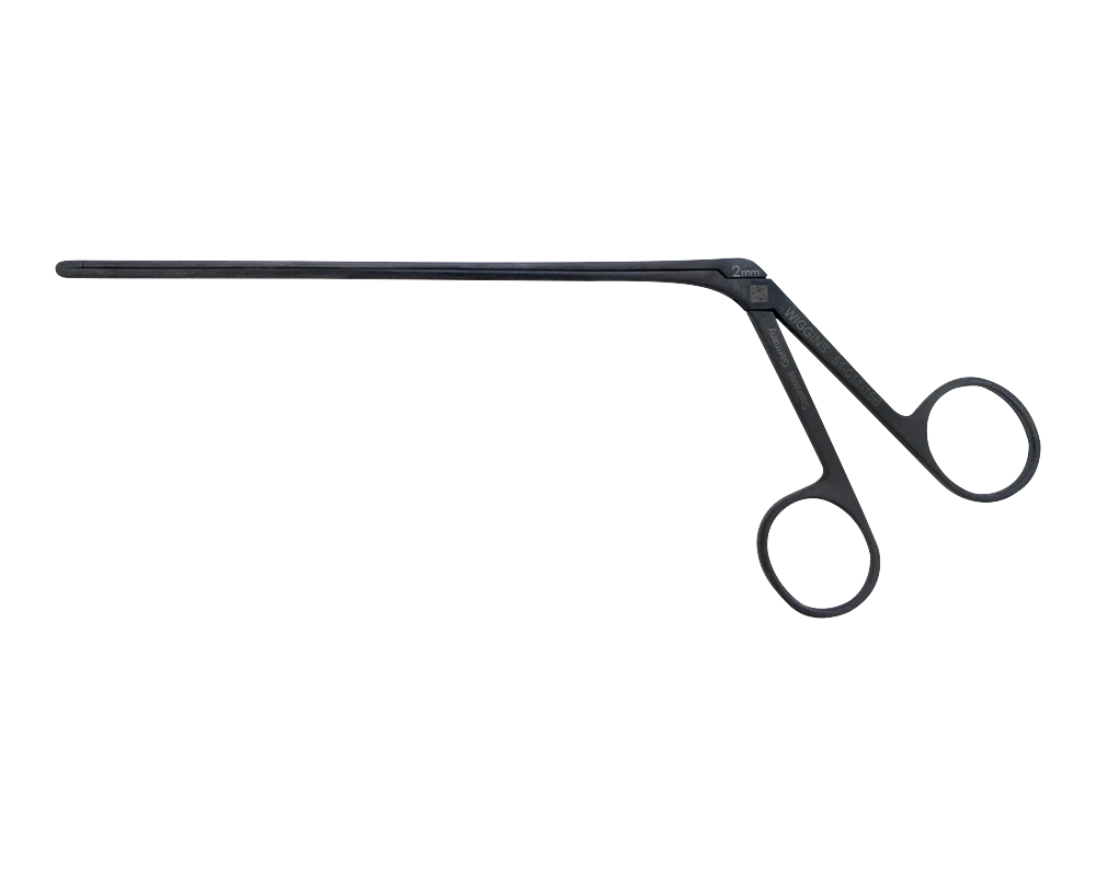 Wiggins Decker micro pituitary rongeur, straight, black non-glare finish, part 51-011-15B