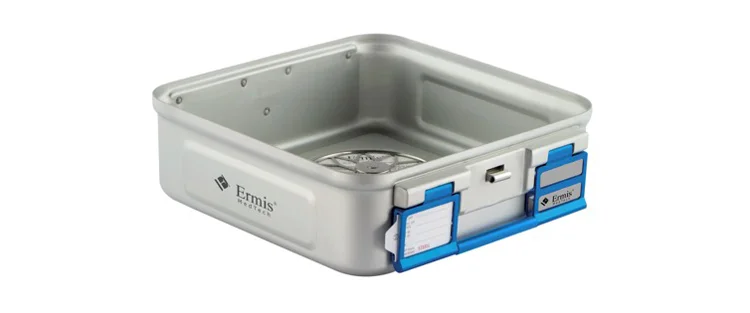 Wiggins Half-Size Rigid Sterilization Container