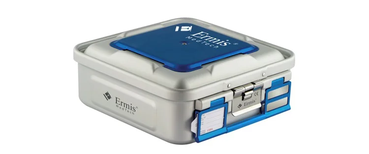 Wiggins Half-Size Rigid Sterilization Container