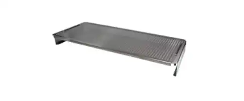 Wiggins Stainless Steel Instrument Tray with Handle and Feet