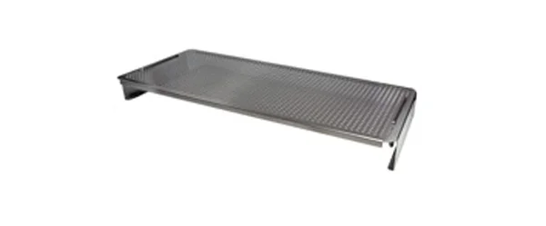 Wiggins Stainless Steel Instrument Tray with Handle and Feet