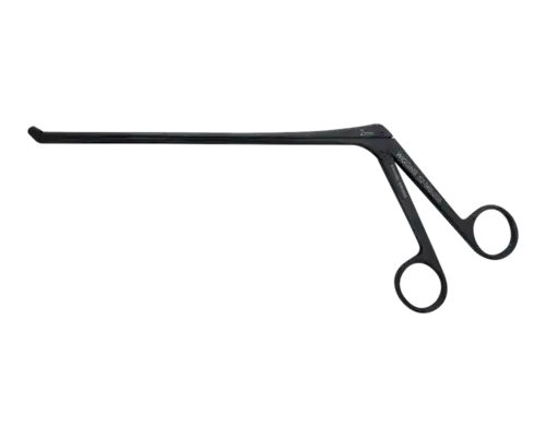 Wiggins Peapod pituitary rongeur with slim elongated cup jaws, angled up, 2mm, part 52-068-20B