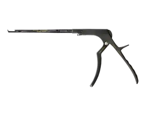 Wiggins rotating Kerrison rongeur with detachable rotating shaft